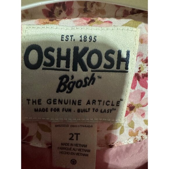 Oshkosh Toddler Girl's Tucker Jacket size 2T NWT - Picture 5 of 6